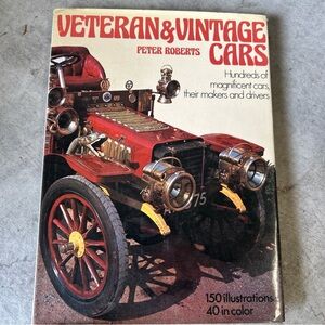 Veteran & Vintage Cars Coffee Table Book